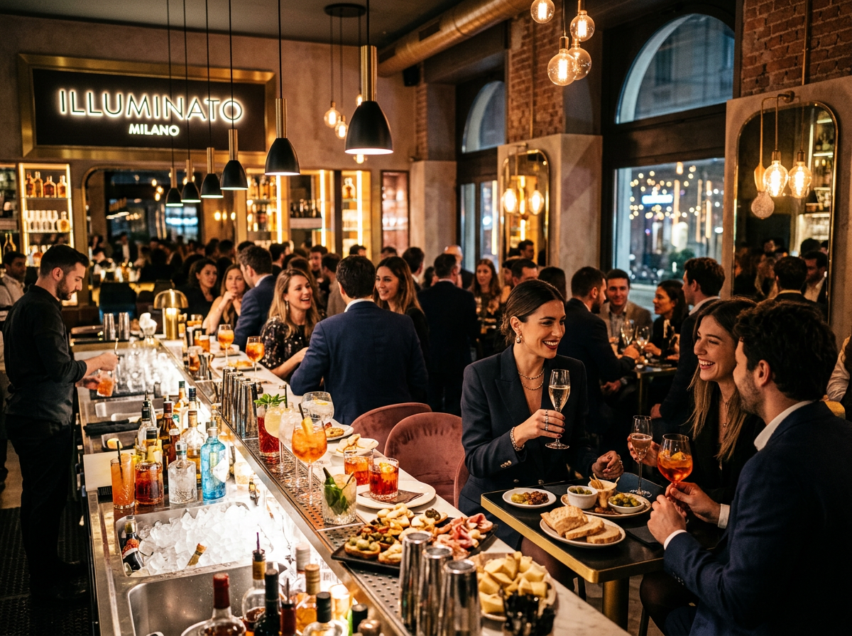 Page: Aperitivi milanesi natalizi, 5 posti dove fare un buon aperitivo - Mivado. Context: Potrebbe i